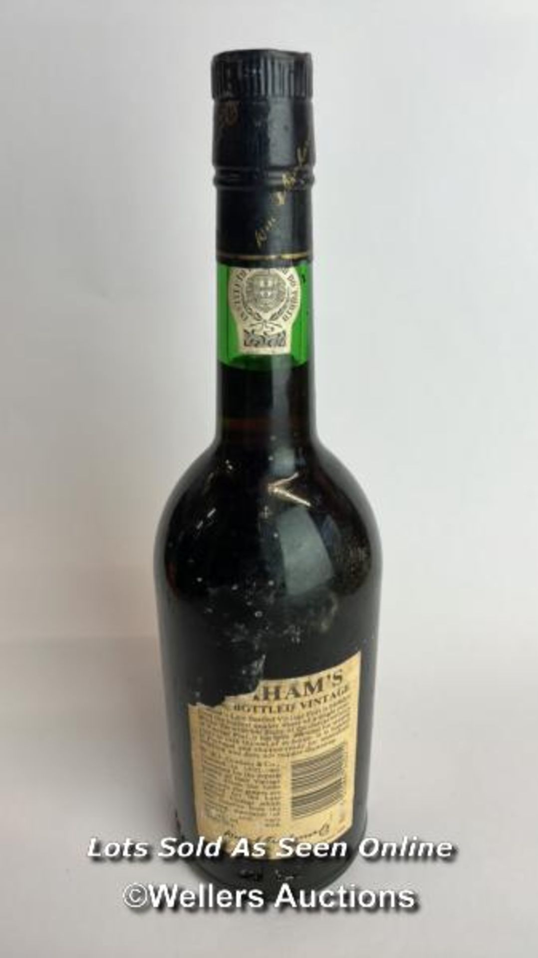 Graham's Late bottled vintage 1981 port, 70cl, 20% vol / Please see images for fill level and - Bild 6 aus 7
