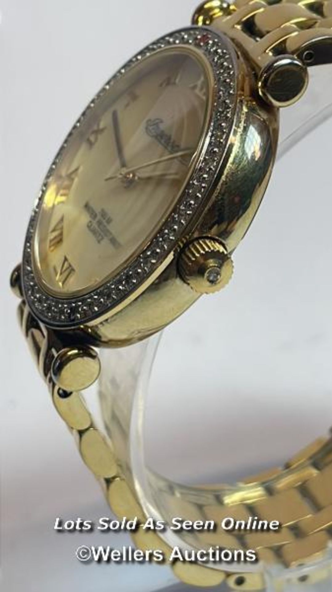 Ingersoll stainless steel wristwatch with quartz movement, 36mm mother of pearl dial and diamond - Image 3 of 16