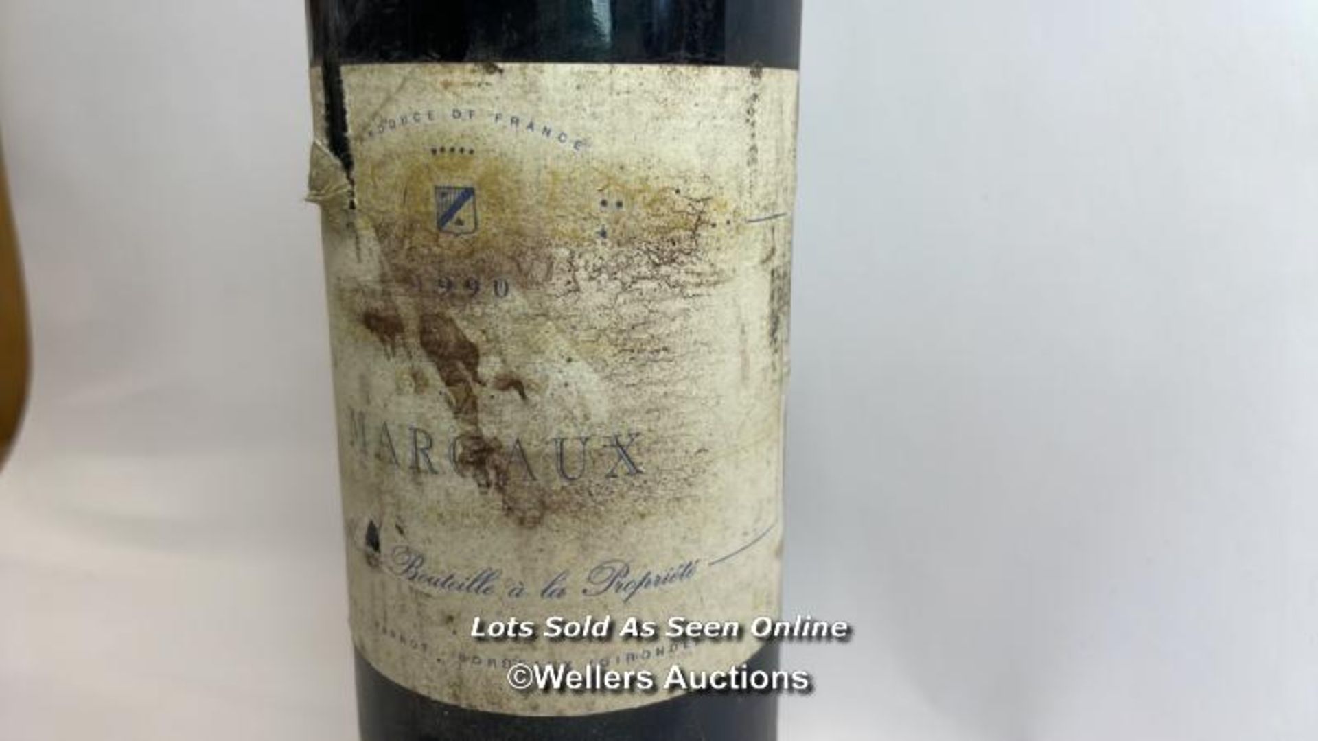 1990 Margaux Par E Parrot Bordeaux (Gironde), 75cl, 12% vol / Please see images for fill level and - Image 7 of 12