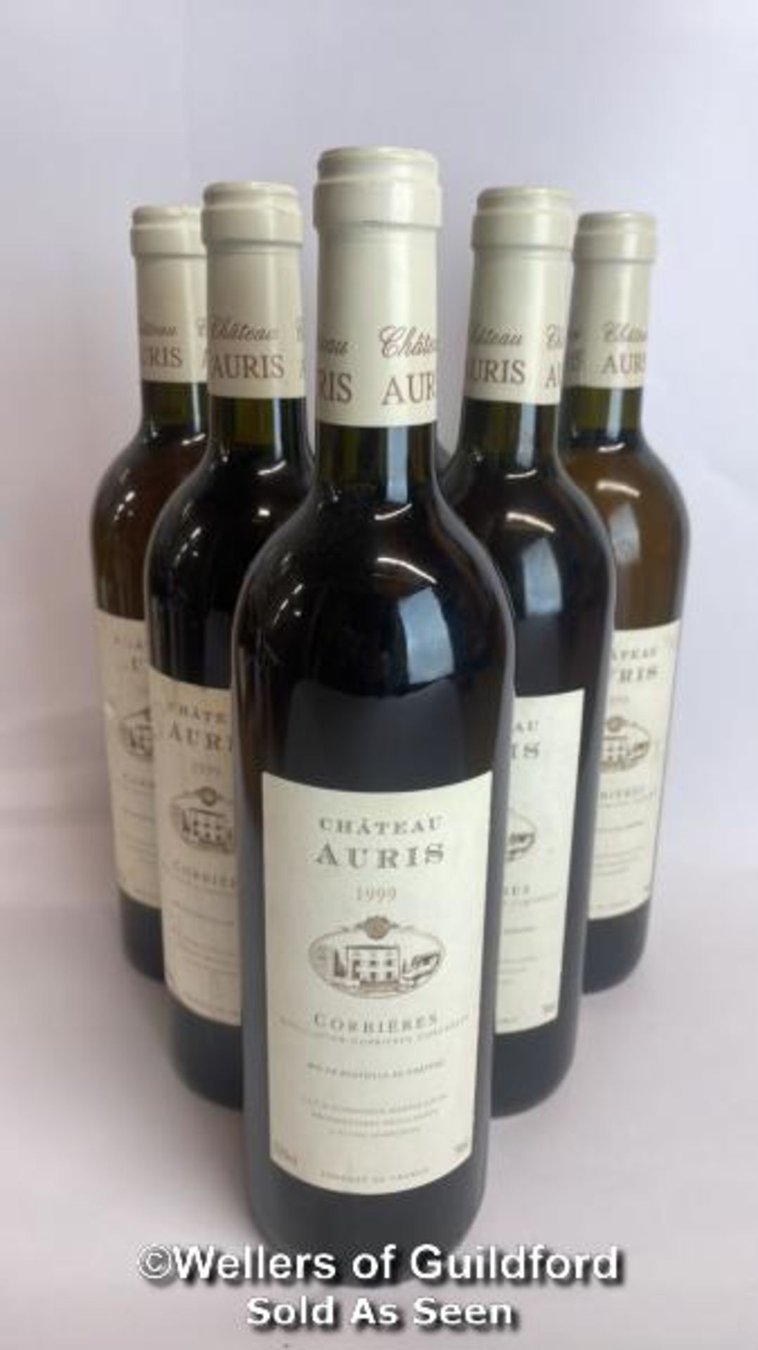 Six bottles of 1999 Chateau Auris Corbieres, Mis En Boutille Au Chateau, 75cl, 12.5% vol / Please - Image 2 of 8