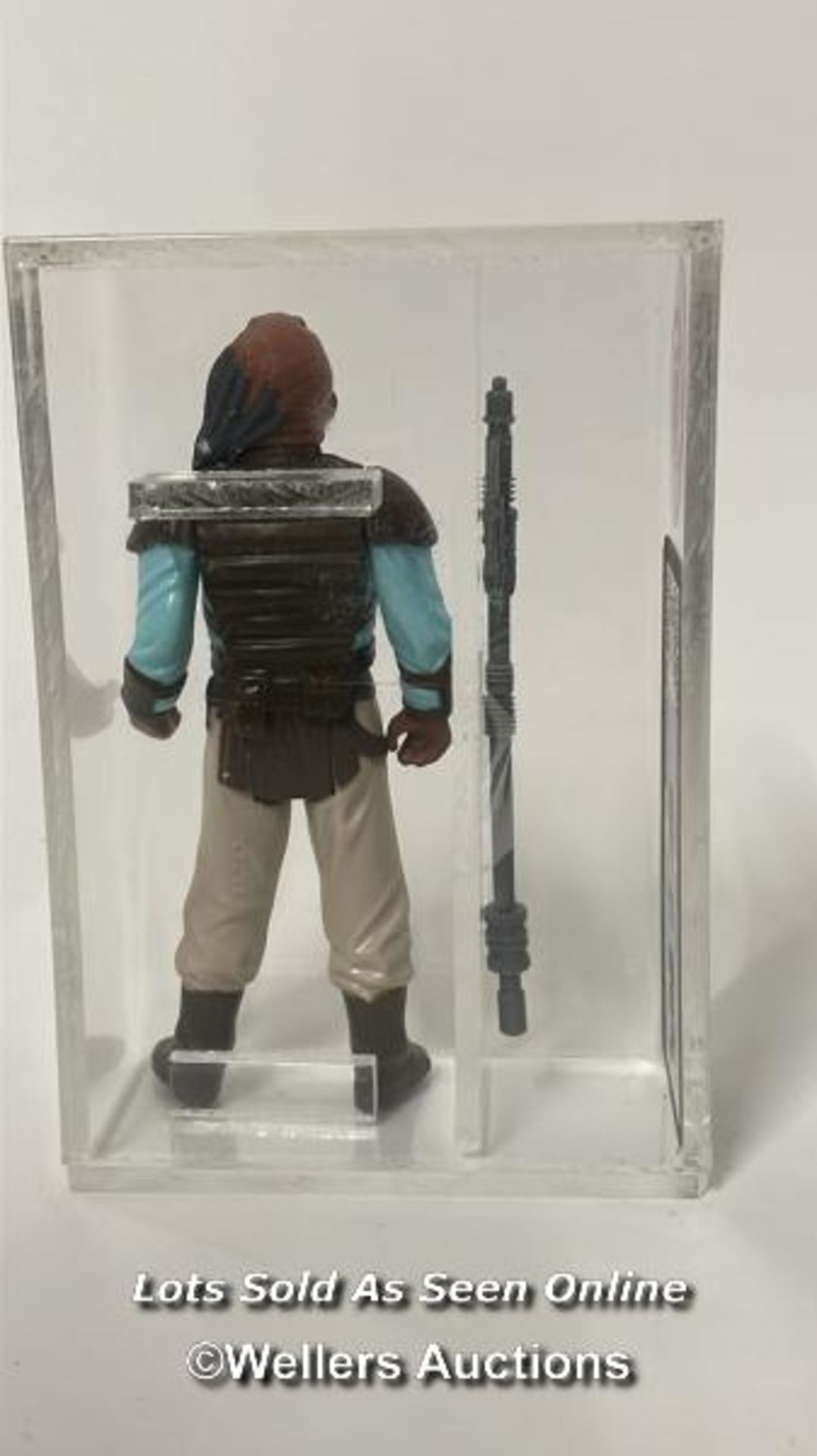 Star Wars vintage Weequay 3 3/4" figure, NO COO, 1983, UKG graded 90% figure 90 paint 90 - Bild 5 aus 7