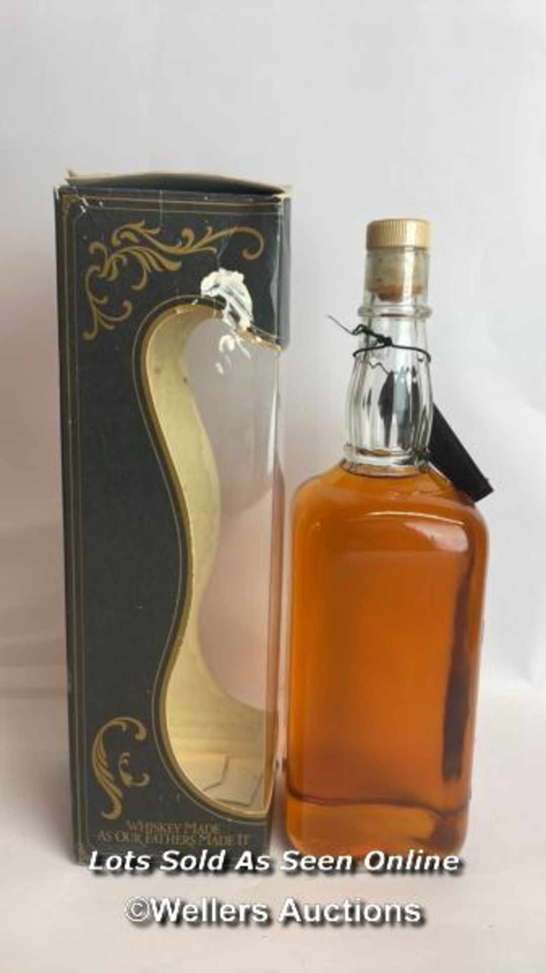 1895 Jack Daniels Replica Bottle, Old No.7 Brand, Old Time Tennessee Whiskey, 1L, 43% vol / Please - Image 2 of 7