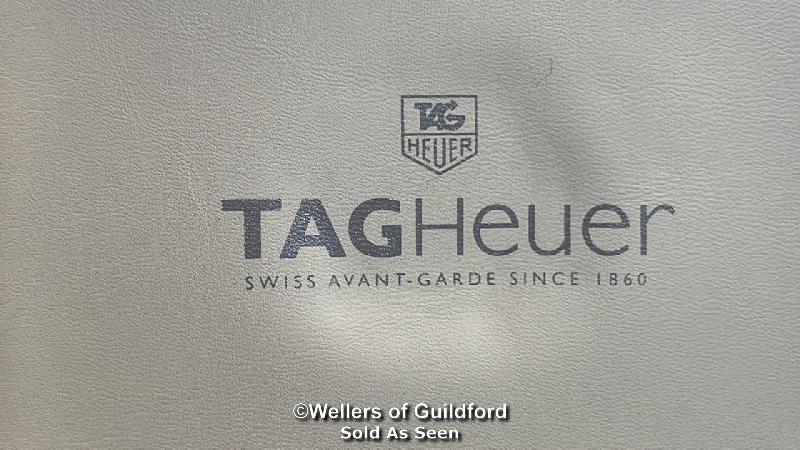 Tag Heuer aqua racer stainless steel wristwatch no. CAF101F, 3.3cm dial, good cosmetic condition - Image 16 of 20