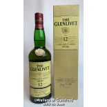 The Glenlivet Single Malt Scotch Whisky, Aged 12 Years, 70cl, 40% vol, In original box / Please