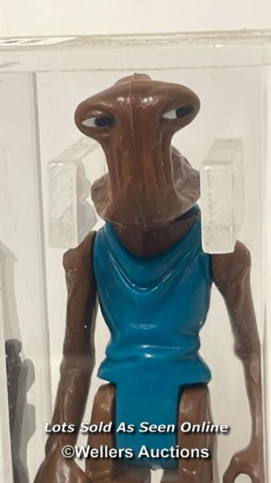 Star Wars vintage Hammerhead 3 3/4" figure, HK, 1978, UKG gold graded 90% figure 90 paint 90. - Bild 4 aus 7