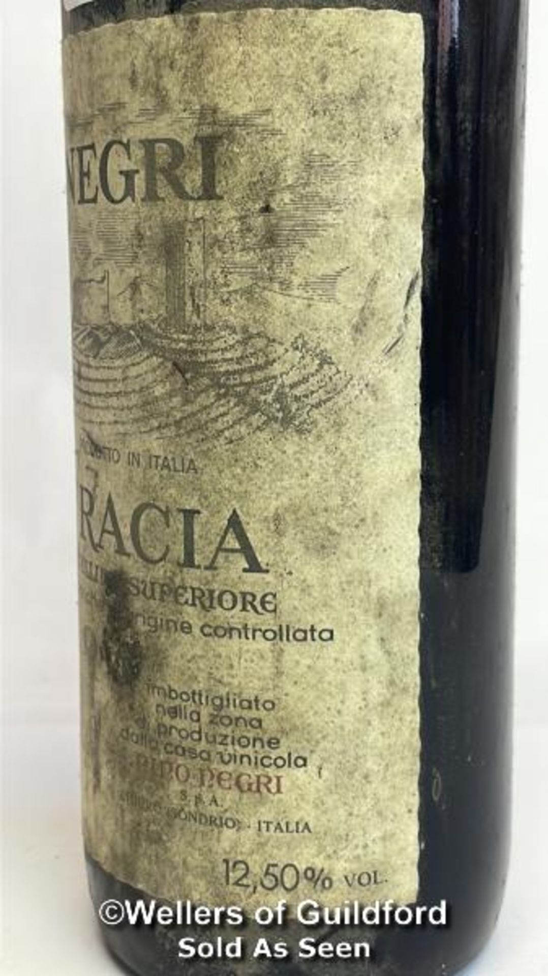 1971 Negri Fracia, 72cl, 12.5% vol / Please see images for fill level and general condition. - Image 3 of 7
