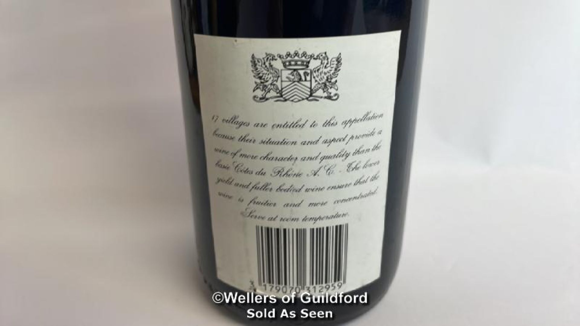 1987 Cuvee Reserve Cotes Du Rhone Villages, M No 94136, 75cl, 13% vol / Please see images for fill - Image 8 of 8