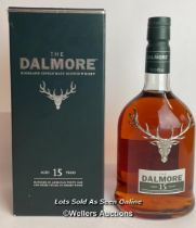 The Dalmore Highland Single Malth Scotch Whisky, Aged 15 years, 70cl, 40% vol, In original box /