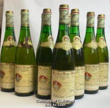 Nine bottles of Max Ferd. Richter Mulheimer Helenenkloster Riesling Auslese, Six 1971 and Three 1973