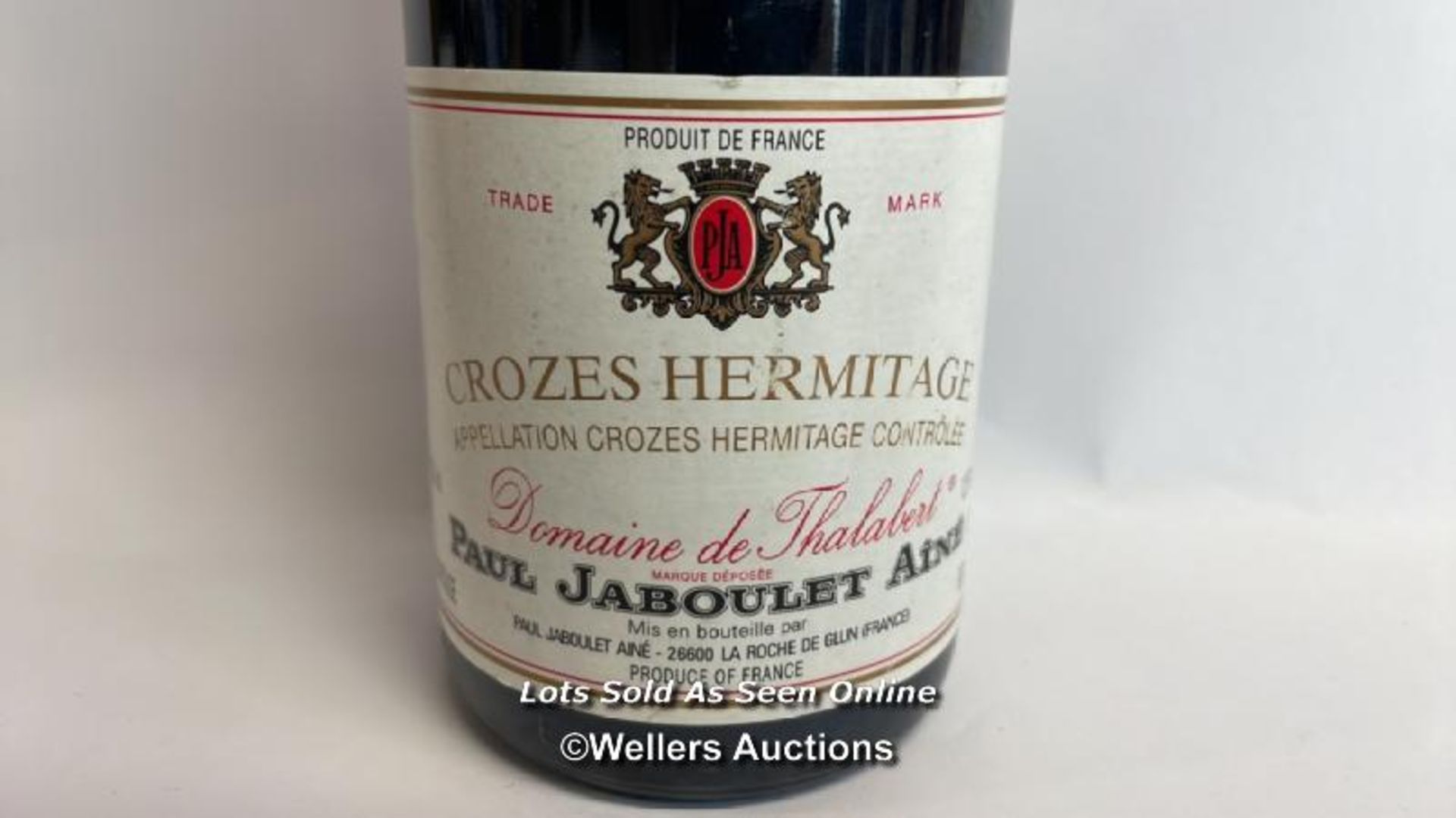 2002 Millesime Crozes Hermitage Paul Jaboulet Aine, 75cl, 12.5% VOL / Please see images for fill - Image 2 of 7