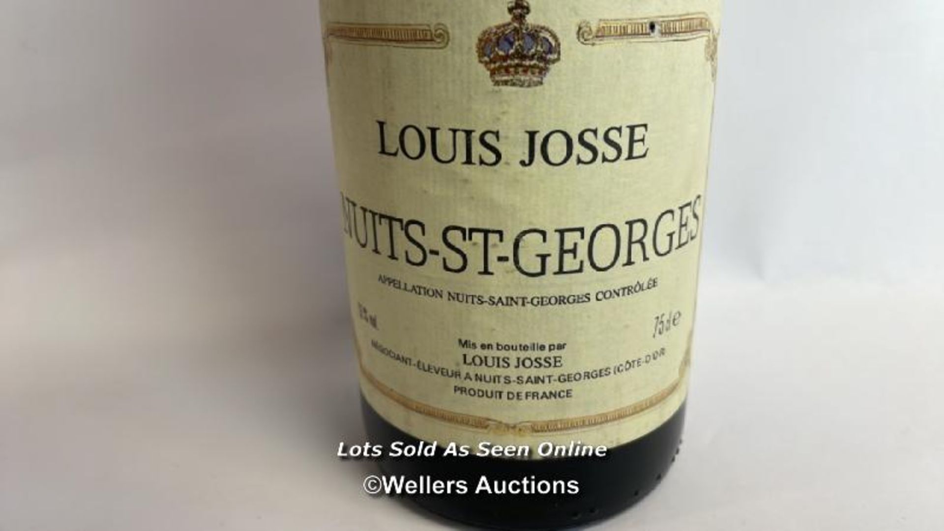 1995 Louis Josse Nuits-St-Georges, 75CL, 13% vol / Please see images for fill level and general - Image 2 of 4