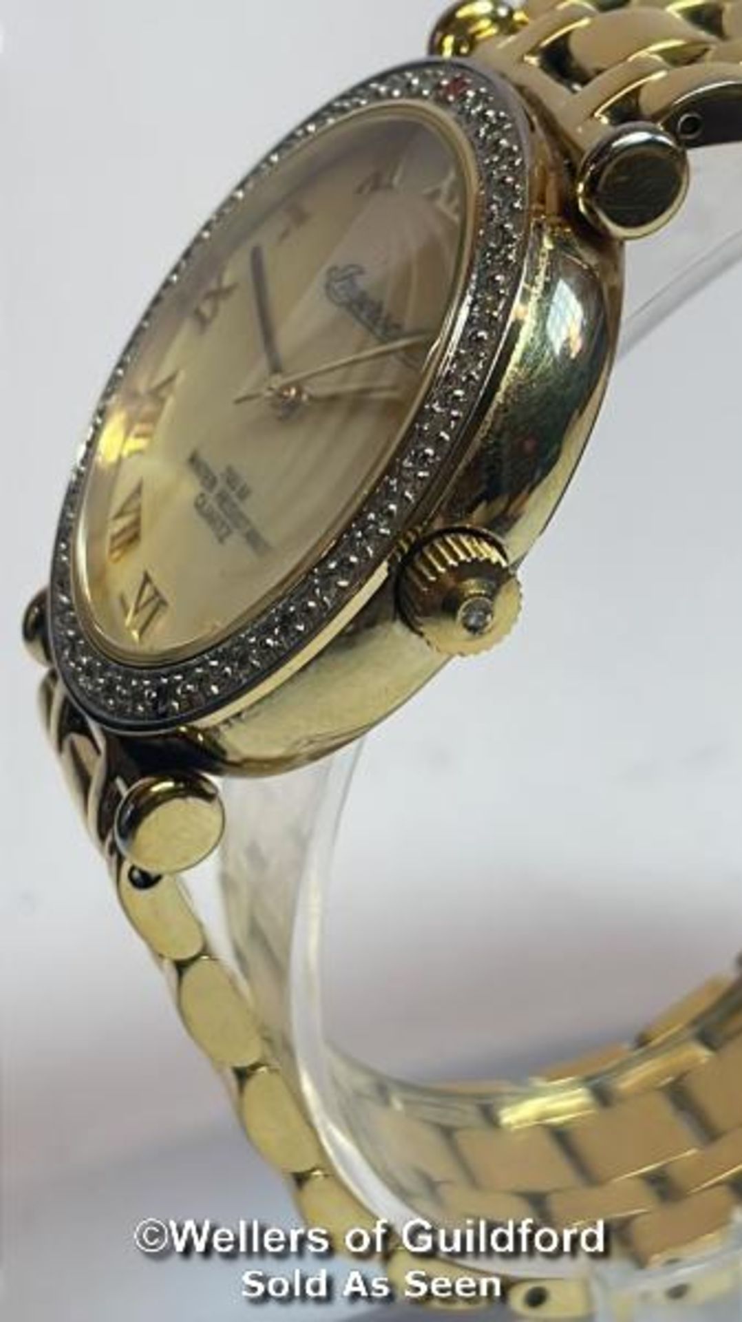 Ingersoll stainless steel wristwatch with quartz movement, 36mm mother of pearl dial and diamond - Image 4 of 16