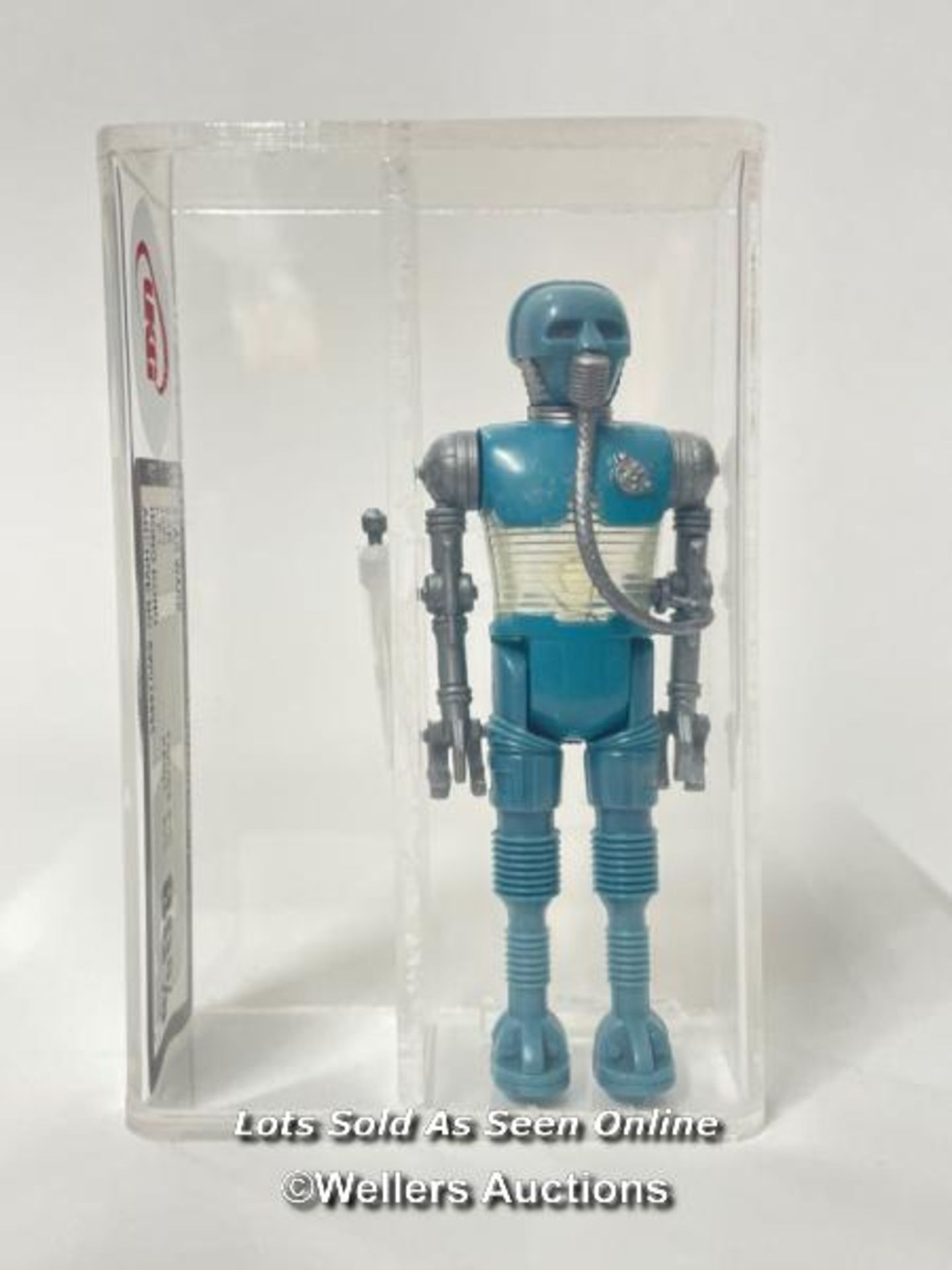 Star Wars vintage 2-1B 3 3/4" figure, HK 1980, UKG Graded 80% figure 80 paint 90