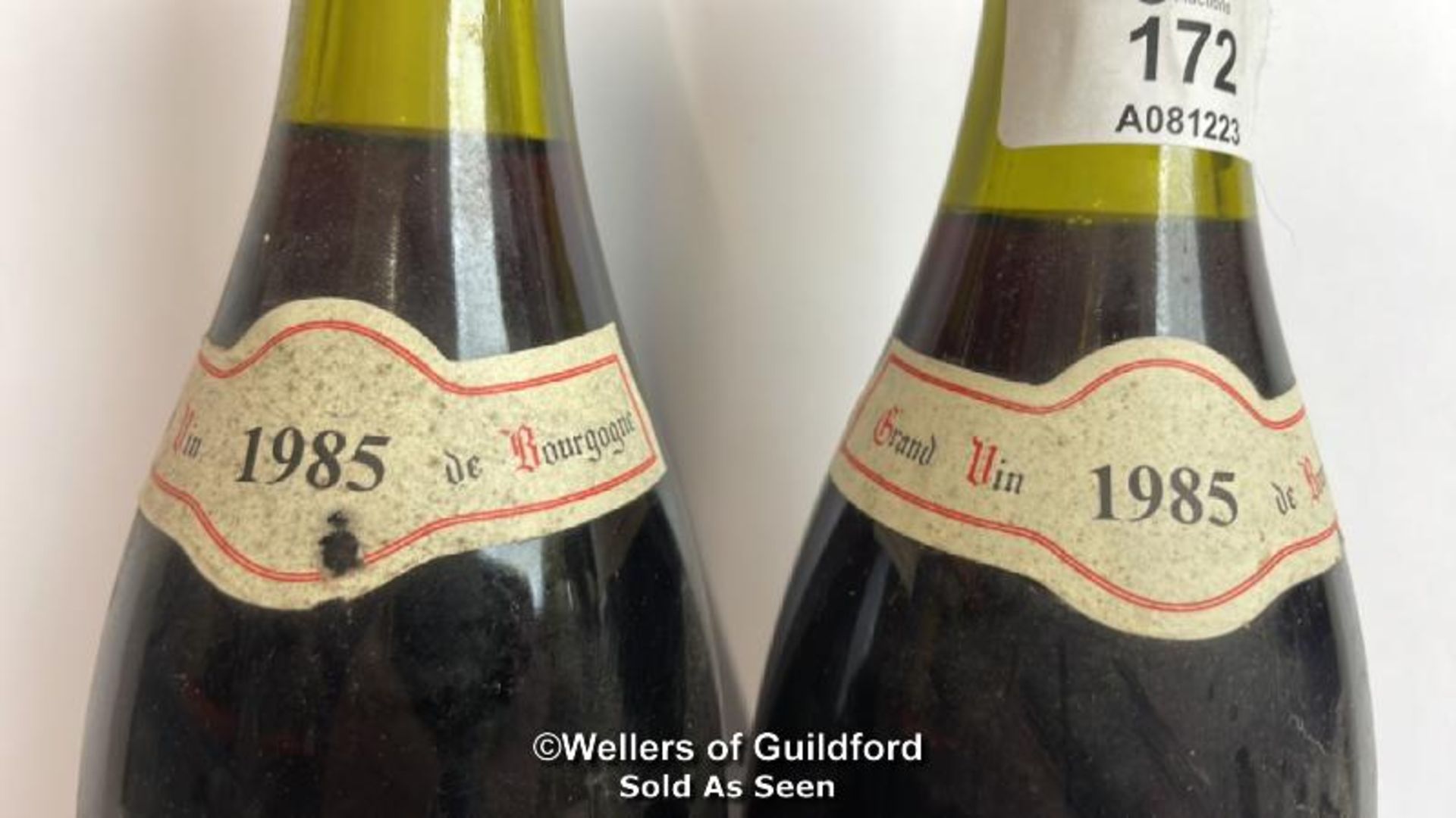 Two bottles of 1985 Domaine Prieur-Brunet Chassagne-Montrachet Premier Cru, 75cl, No vol indicated / - Image 3 of 3