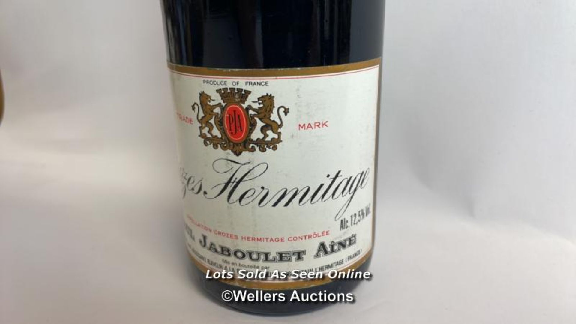 1988 Vintage Crozes Hermtage Paul Jaboulet Aine, 75cl, 12.5% vol / Please see images for fill - Bild 4 aus 7