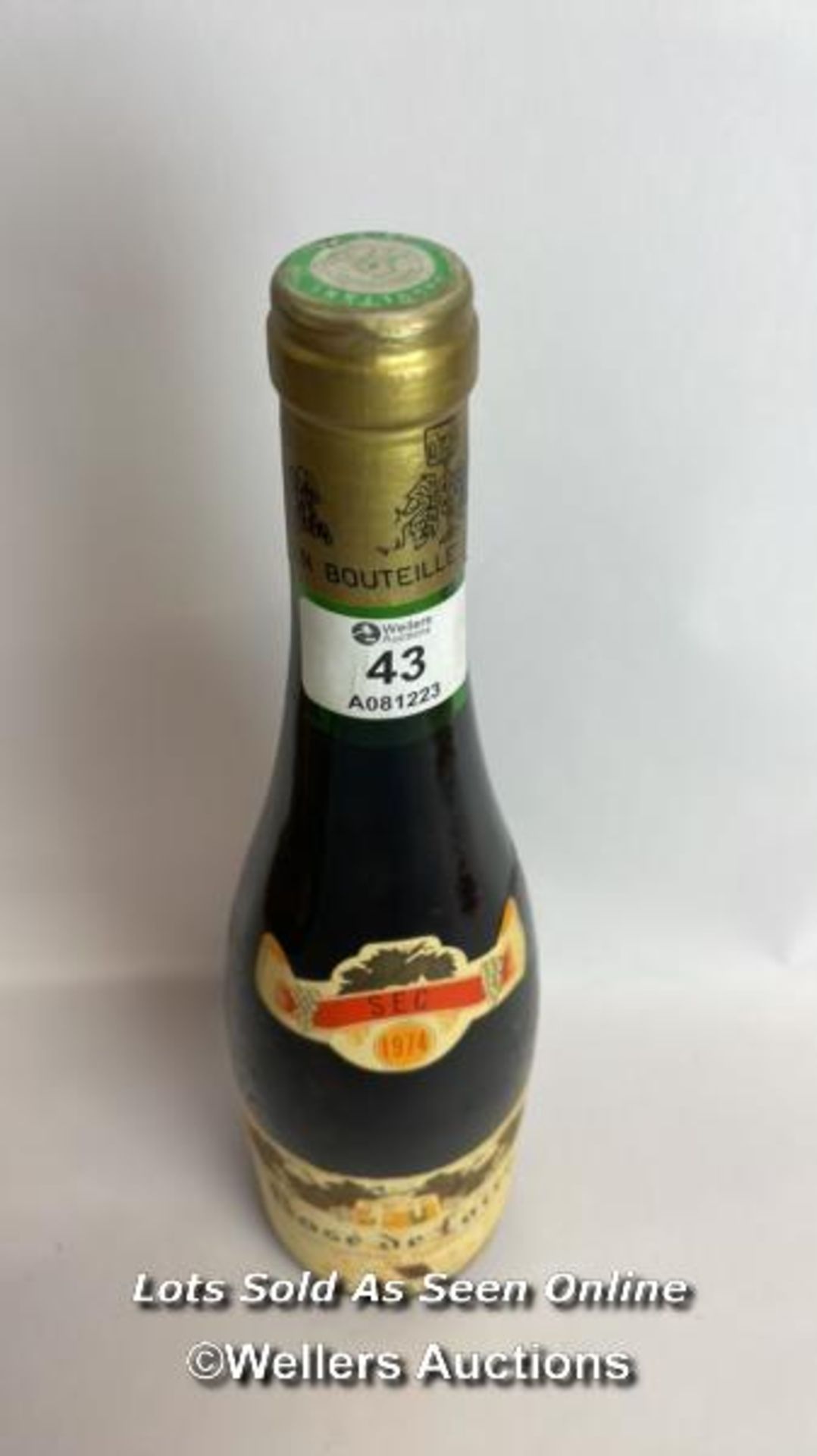 1974 Rose De Loire, 73cl, No vol indicated / Please see images for fill level and general condition. - Image 6 of 7