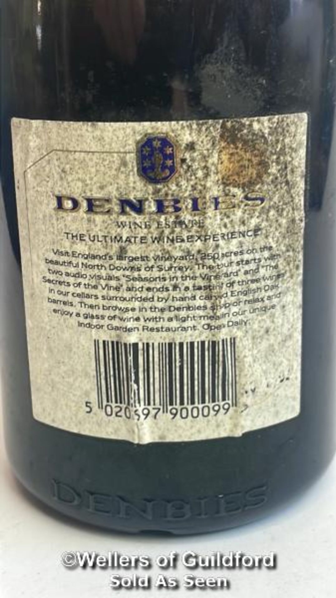 1992 Denbies Pino Gris, 75cl, 10.5% vol / Please see images for fill level and general condition. - Image 4 of 5
