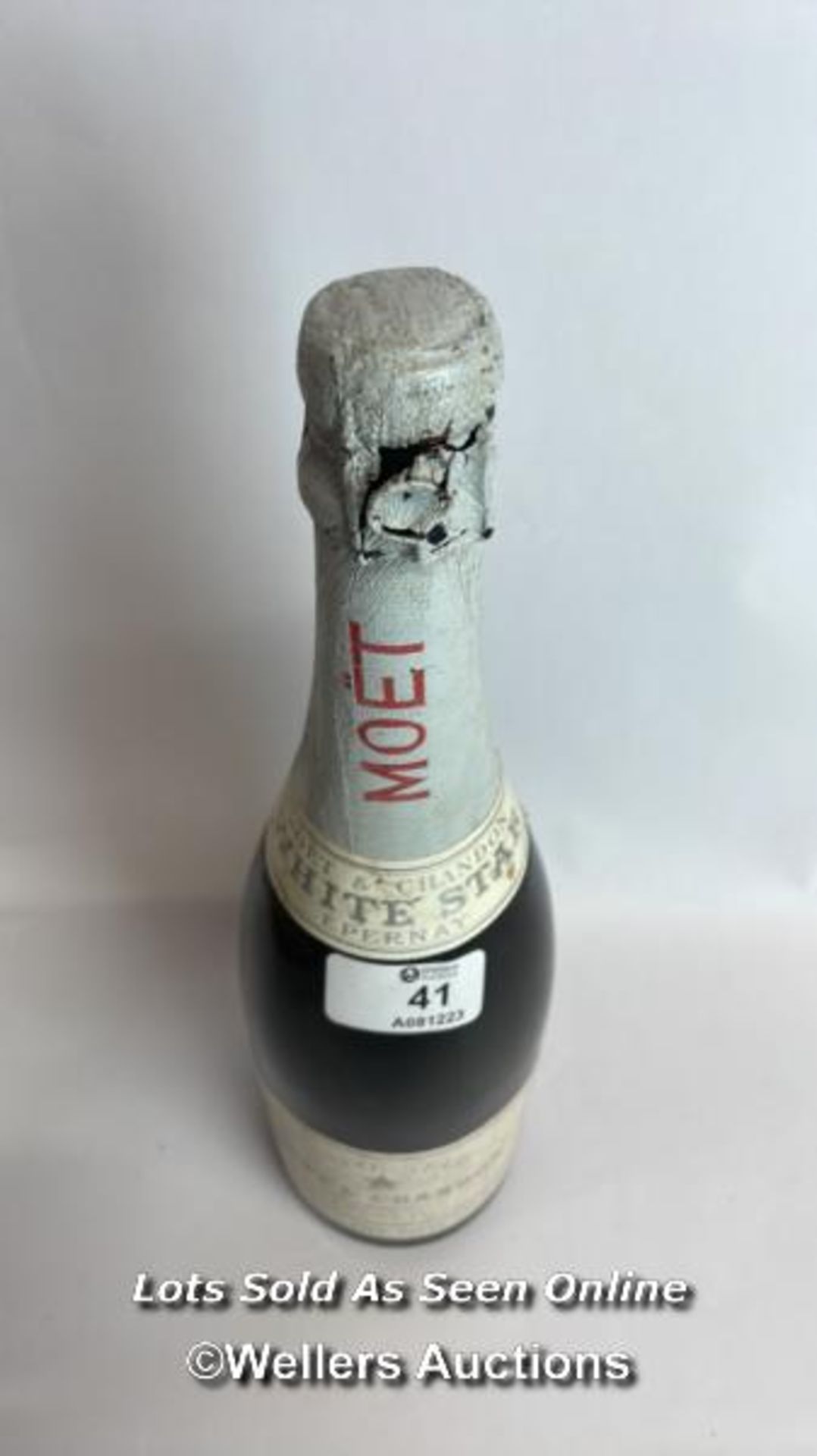White Star Moet & Chandon Champagne Epernay, 75cl, NM3342272 / Please see images for fill level - Bild 5 aus 7