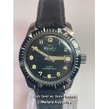 Vintage Buler 5 ATM divers wristwatch no.1368C, 2.8cm diameter dial