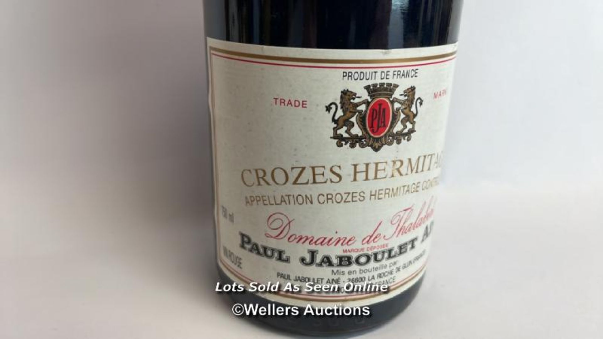 2002 Millesime Crozes Hermitage Paul Jaboulet Aine, 75cl, 12.5% VOL / Please see images for fill - Image 3 of 7