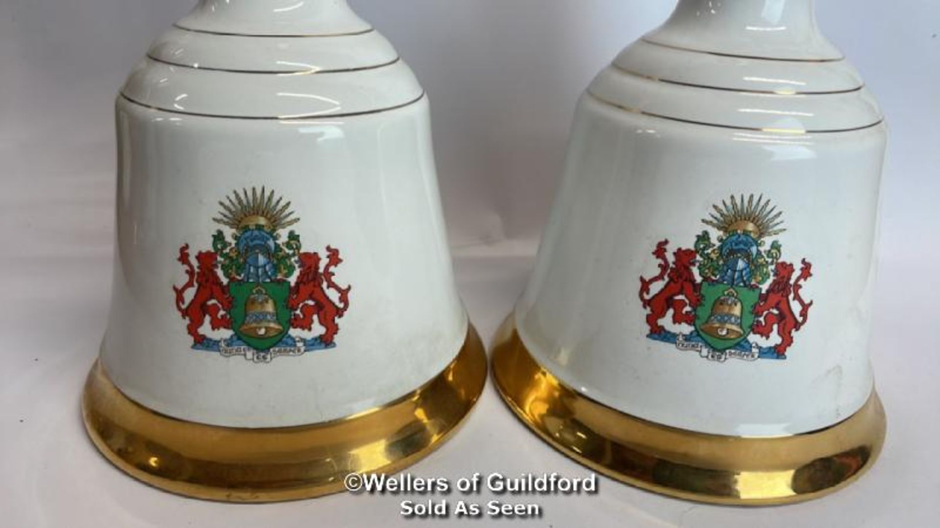 Two Bell's Scotch Whisky Decanters Commemerating The Marriage of Prince Andrew and Sarah Ferguson 23 - Image 8 of 10