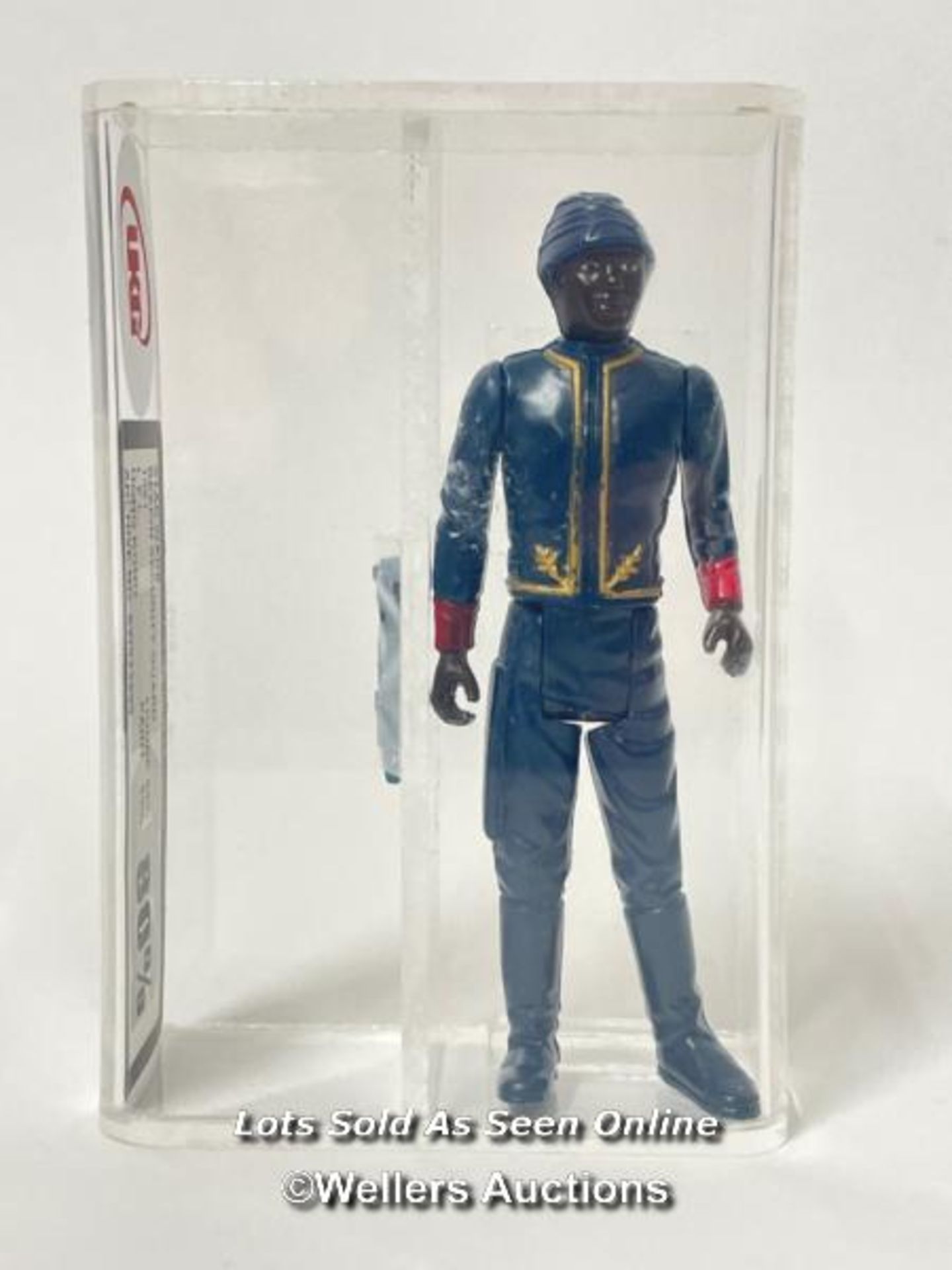 Star Wars vintage Bespin Security Guard 3/4" figure, HK 1981, UKG graded 80% figure 85 paint 80