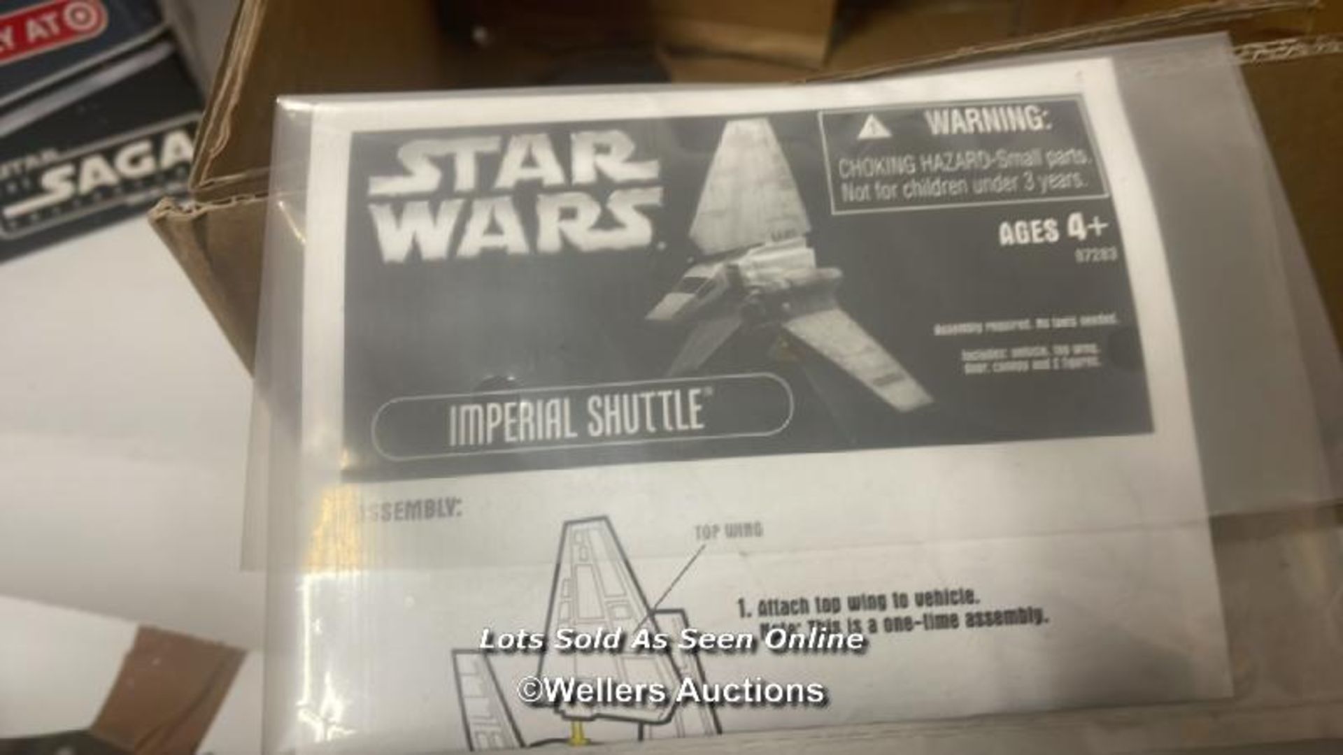 Hasbro The Saga Collection Return of the Jedi Imperial Shuttle Target exclusive, 2006, appears to - Image 10 of 13