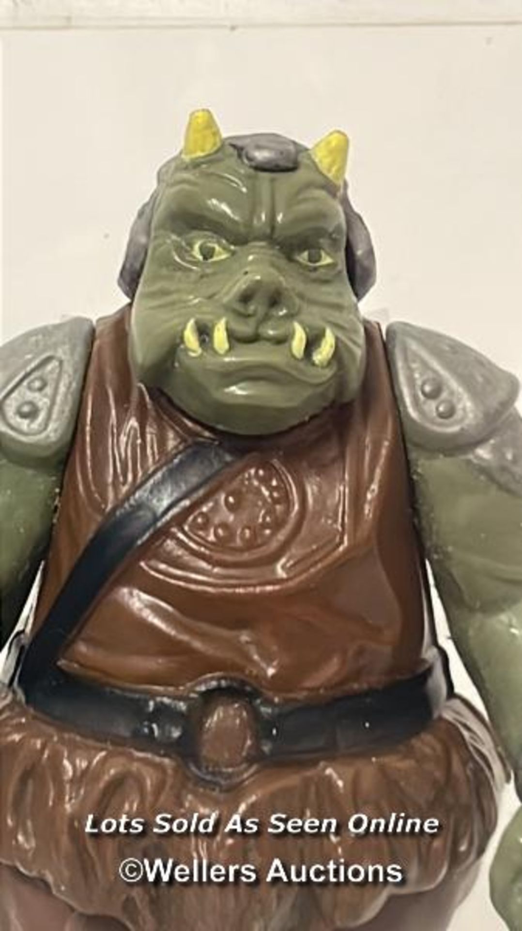 Star Wars vintage Gamorrean Guard 3 3/4" figure, Macau variant, 1983, UKG graded 85% figure 85 paint - Image 4 of 7