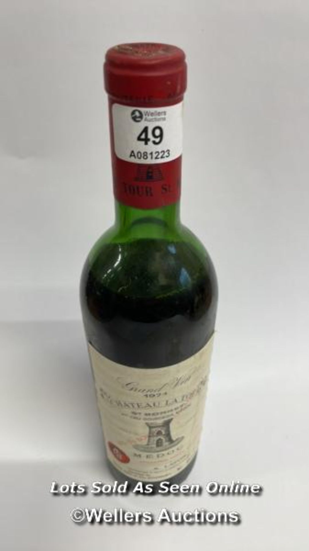 1971 Grand Vin Chateau Latour Premier Cru Bourgeois Medoc, 08349, 75cl / Please see images for - Image 3 of 4