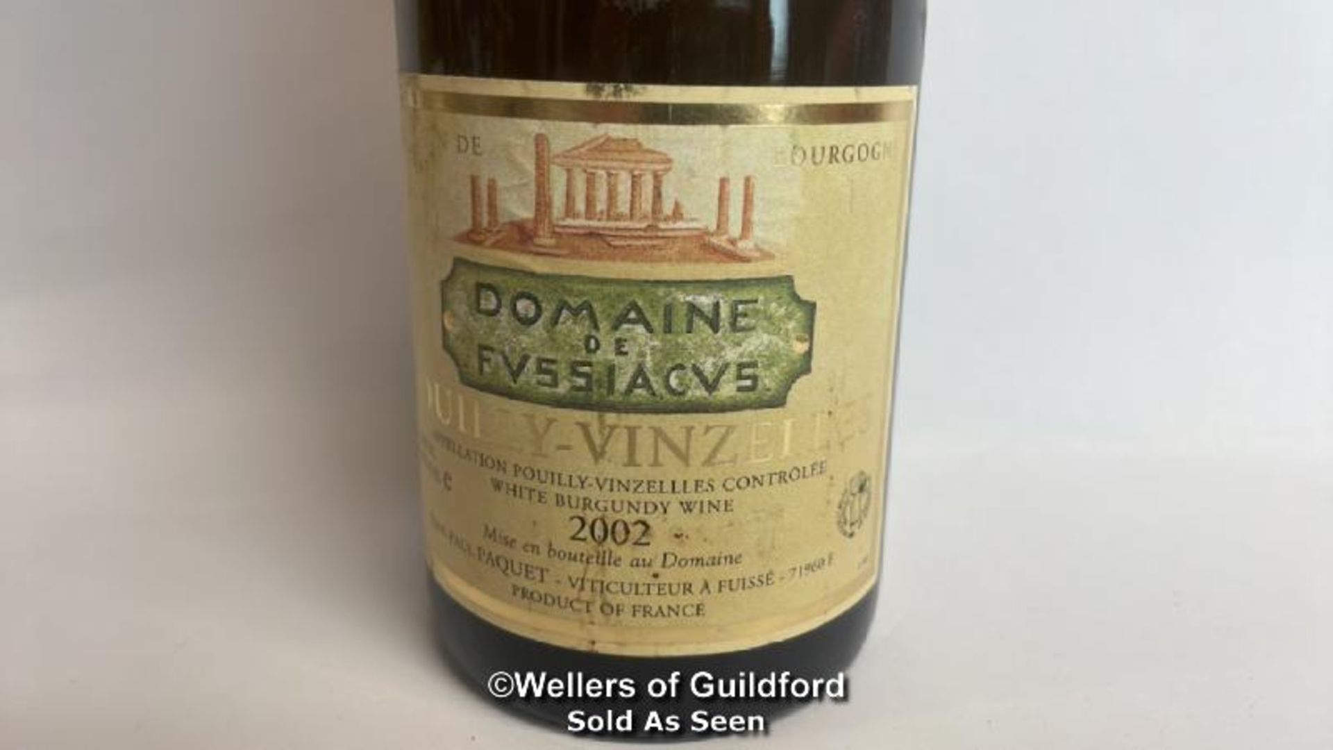 2002 Pouilly-Vinzelles White Burgandy Wine, 75cl, 13% vol / Please see images for fill level and - Image 4 of 8