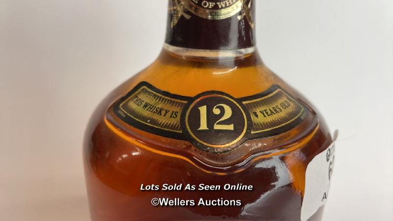 Chivas Regal Blended Scotch Whisky, Aged 12 years, 1L, 86 Proof / Please see images for fill level - Image 3 of 6