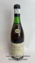 1959 Moulin Touchais Anjou L.Touchais Proprietaire, 73cl, 12% vol / Please see images for fill level