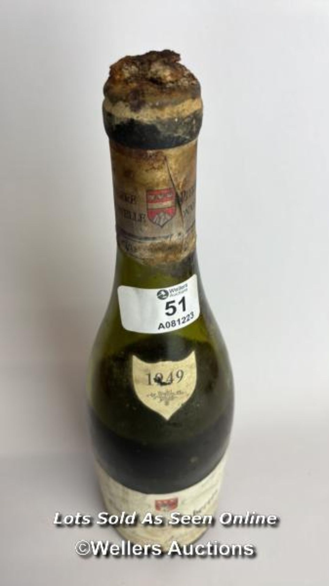 1949 Charmes-Pierre Ponnelle, Level below shoulder, seal in poor condition / Please see images for - Image 5 of 8
