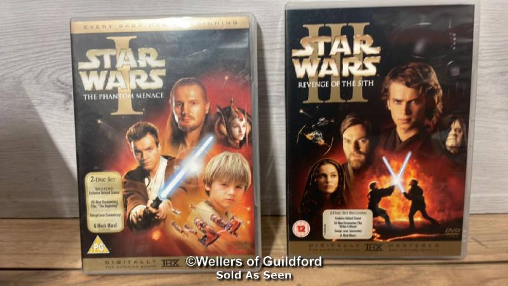 Star Wars DVD's and VHS includiing 1997 Special Edition French edition VHS, original trilogy DVD box - Image 4 of 4