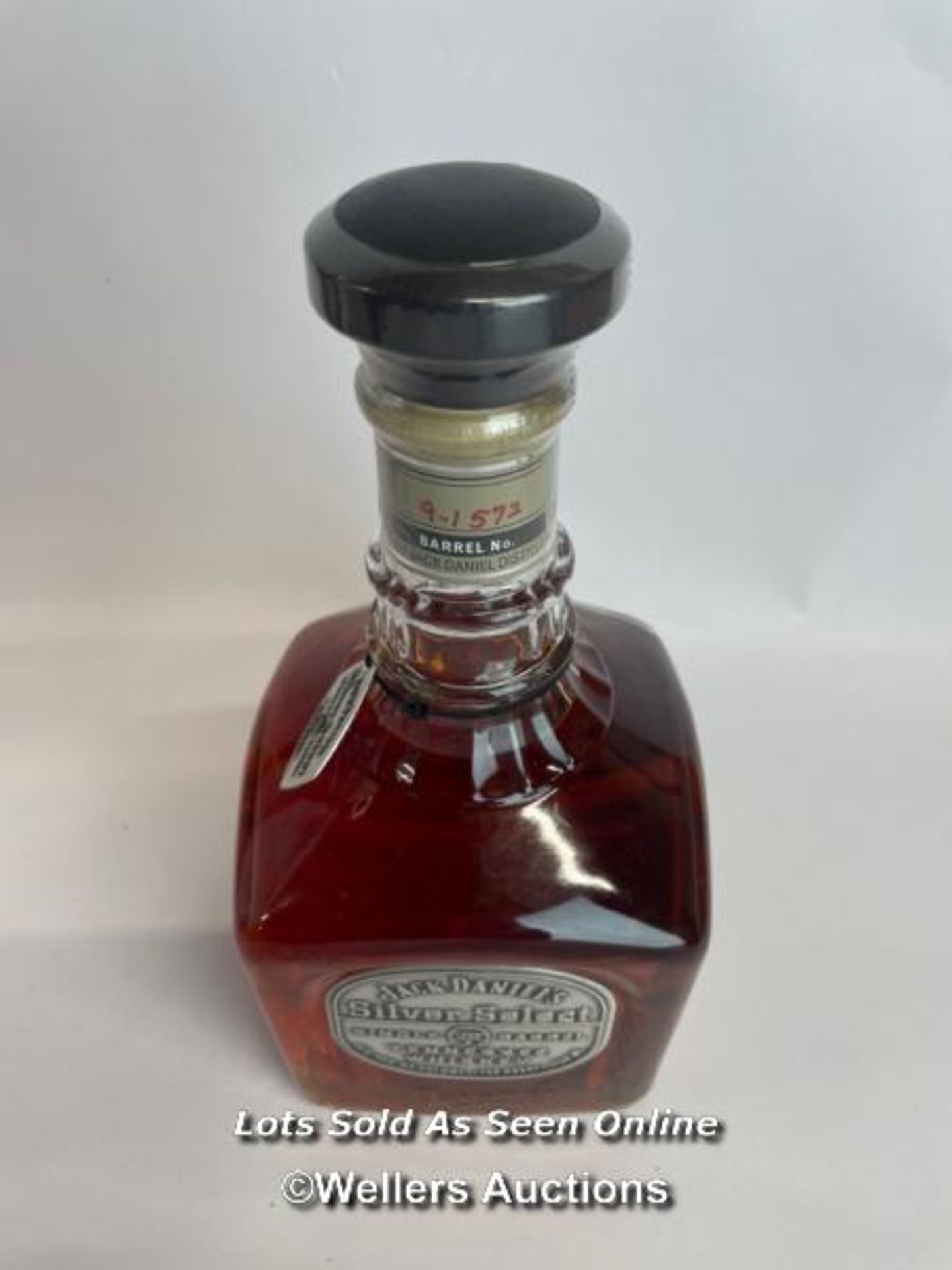 Jack Daniels Silver Select Single Barrel Tennessee Whiskey, Release date: 11-03-99, Barrek no: 9- - Bild 5 aus 8