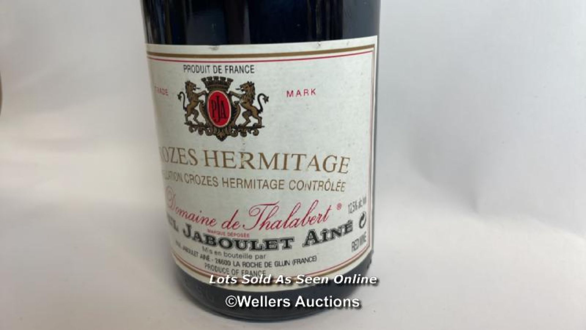 2002 Millesime Crozes Hermitage Paul Jaboulet Aine, 75cl, 12.5% VOL / Please see images for fill - Image 4 of 7