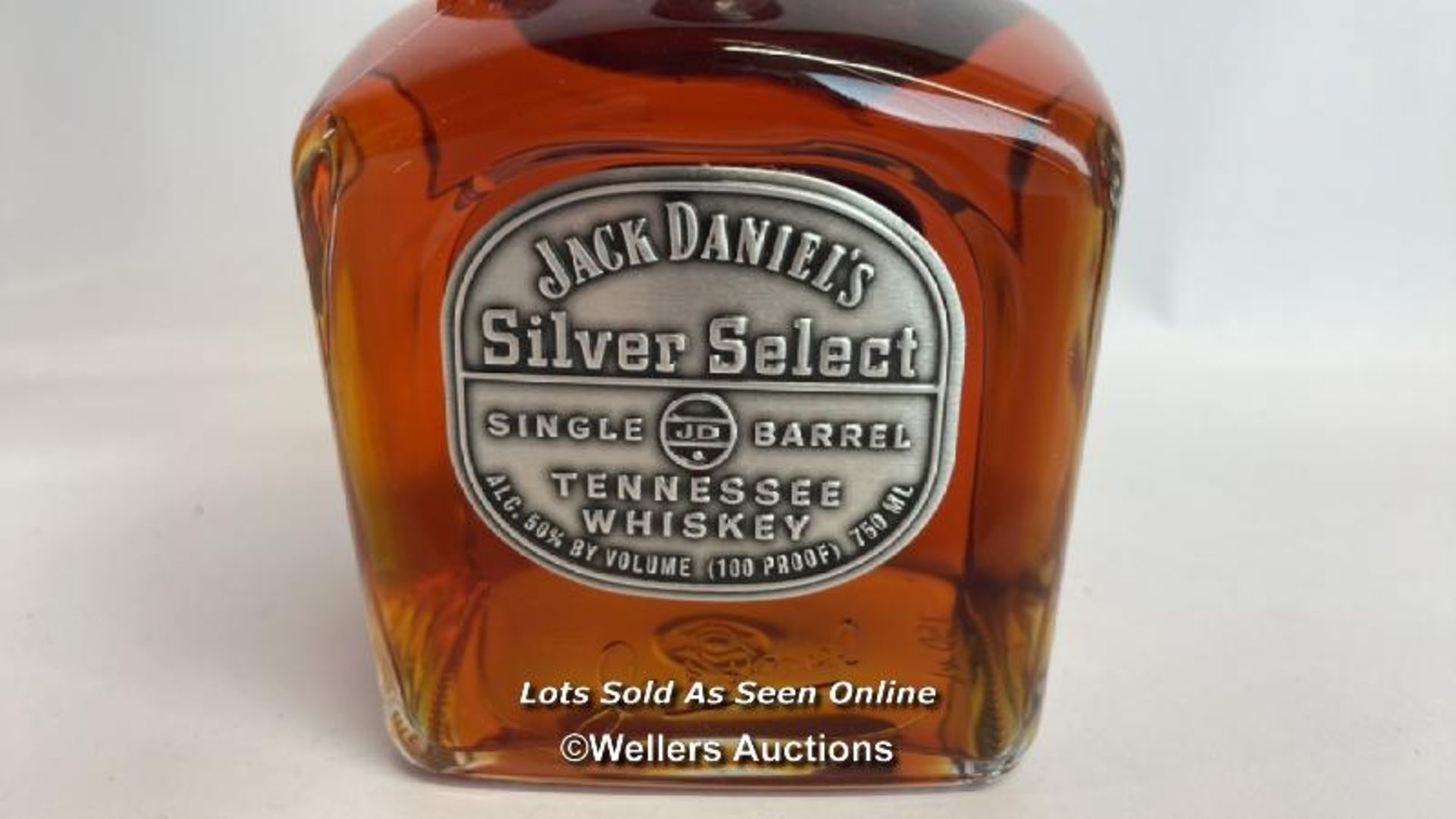Jack Daniels Silver Select Single Barrel Tennessee Whiskey, Release date: 11-03-99, Barrek no: 9- - Bild 6 aus 8