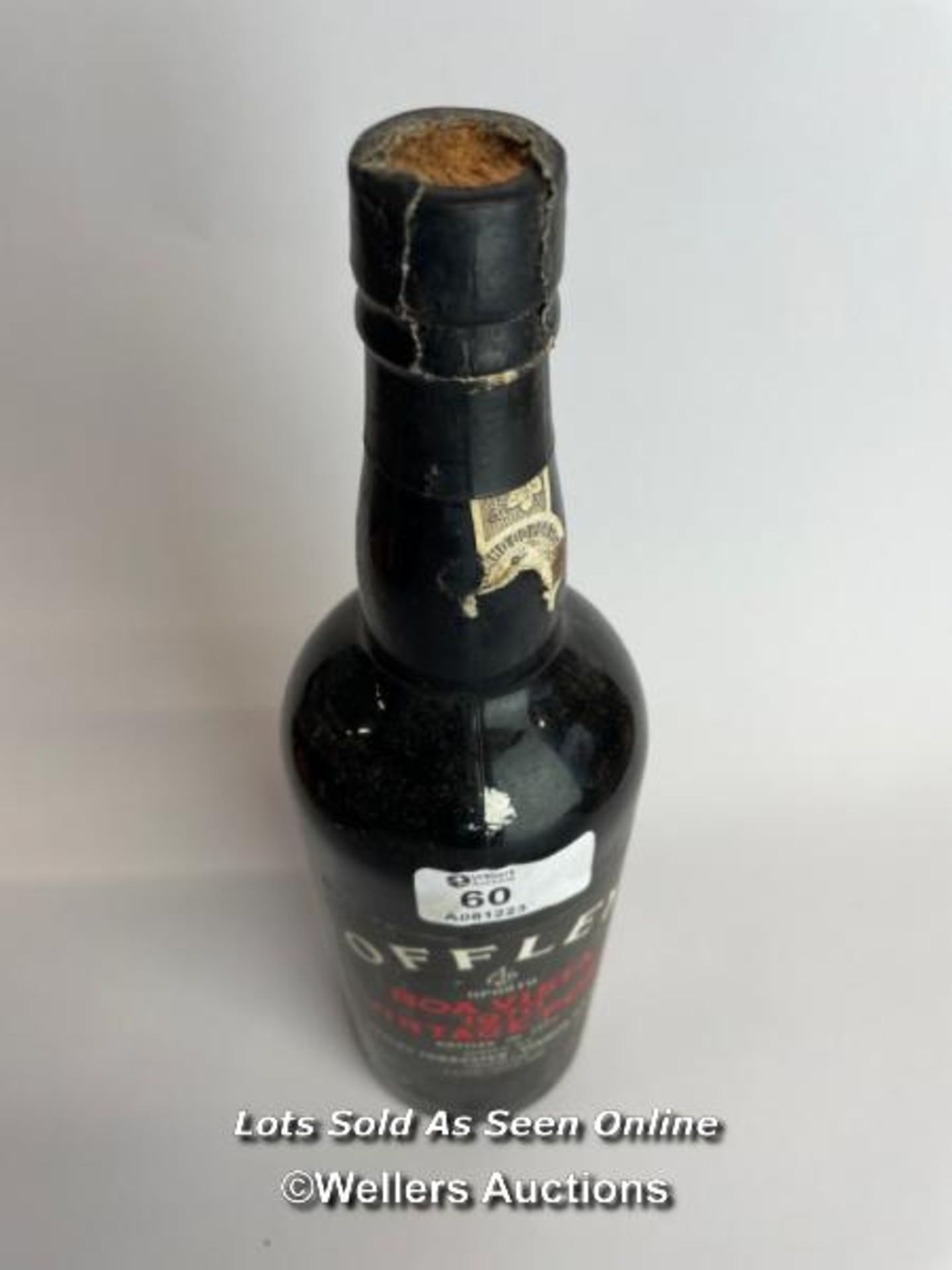 Offley Boa Vista 1970 vintage port, Minor damage to cork / Please see images for fill level and - Image 5 of 6