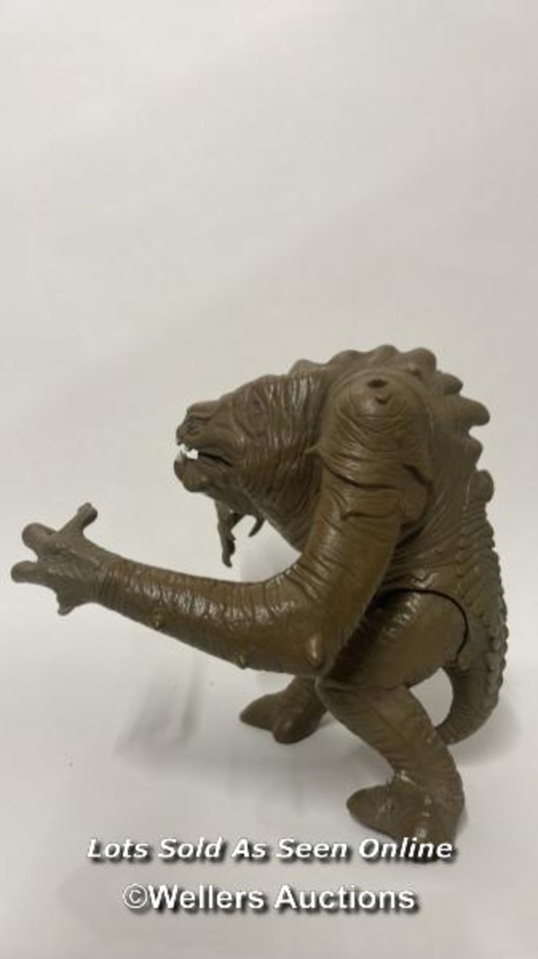 Kenner Return of the Jedi Rancor, stamped LUCASFILM LTD, 1984 KENNER PRODUCTS, figure has stiff - Bild 6 aus 10