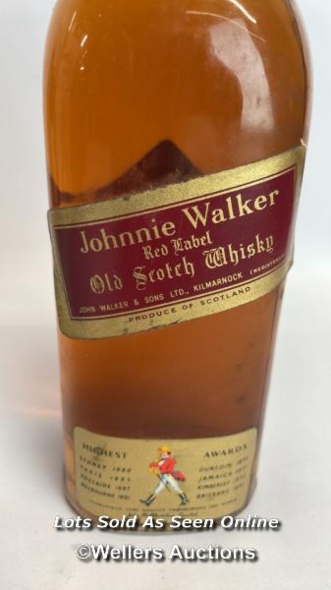 Johnnie Walker Red Label Old Scotch Whisky, Vintage bottling, 50cl, in original box / Please see - Image 9 of 14