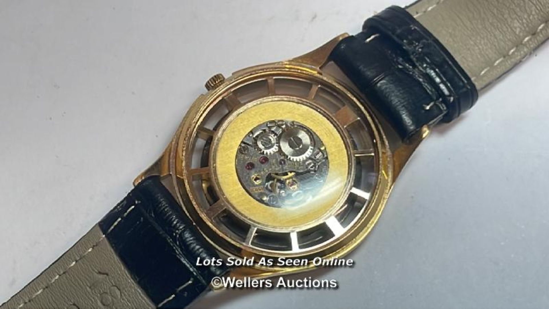 Rolex dial and movement cal 1400, re-cased into a gents wristwatch and comes presented in a - Bild 9 aus 18