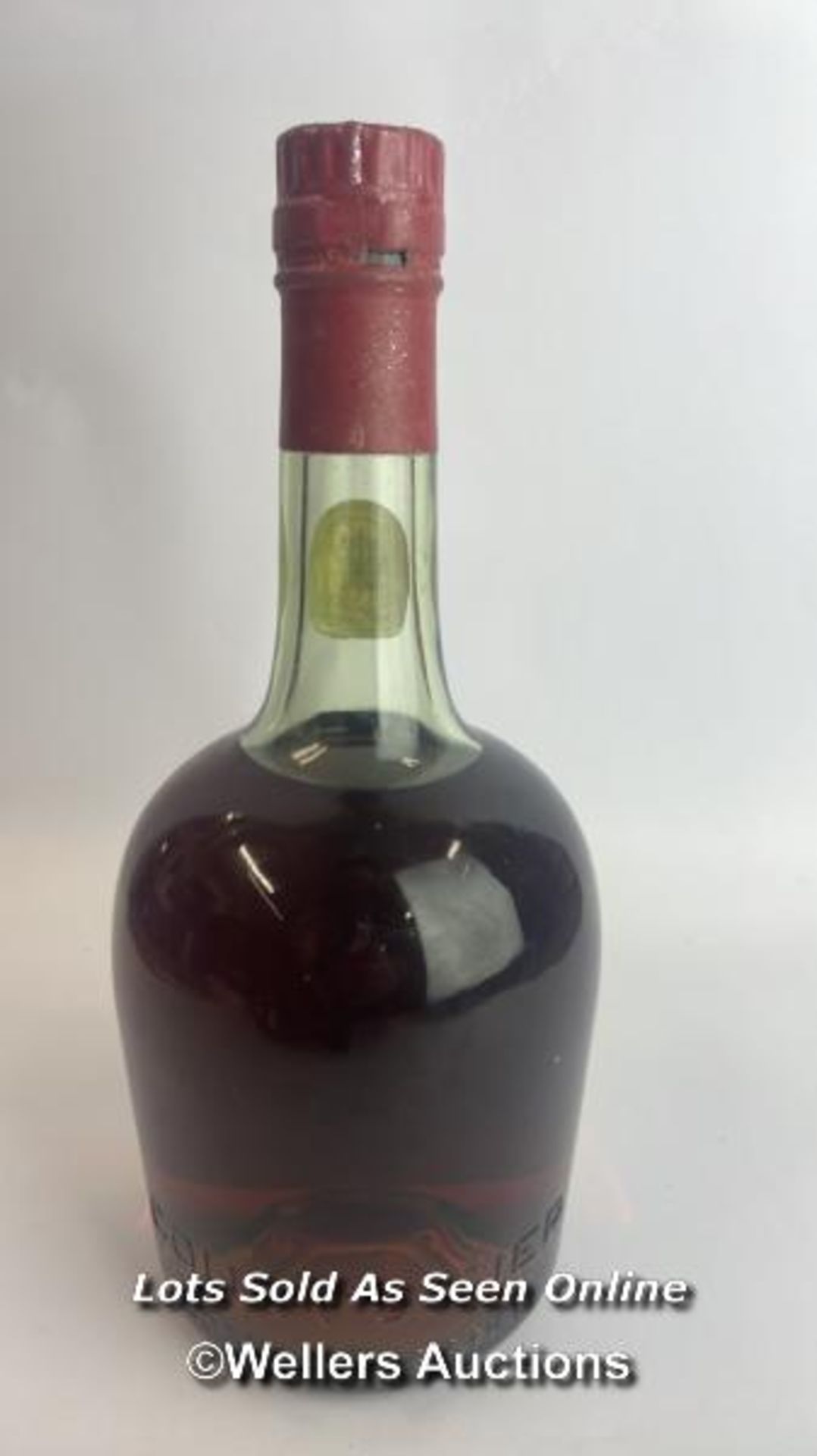 Courvoisier 3 Star Luxe Cognac, 24oz, Includes cannon style Couroisier branded pourer / Please see - Image 10 of 10