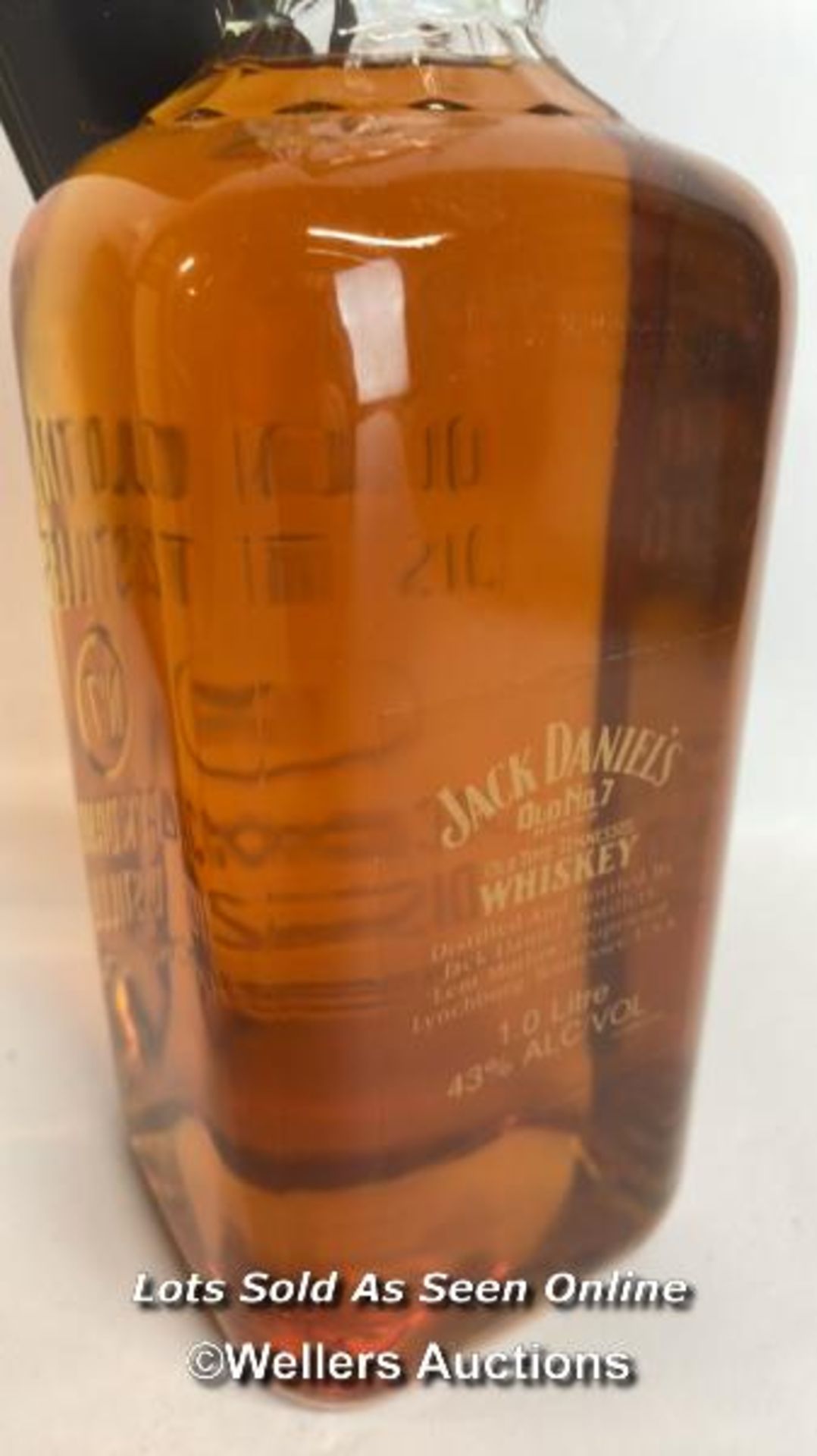 1895 Jack Daniels Replica Bottle, Old No.7 Brand, Old Time Tennessee Whiskey, 1L, 43% vol / Please - Bild 7 aus 7