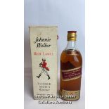 Johnnie Walker Red Label Old Scotch Whisky, Vintage bottling, 50cl, in original box / Please see