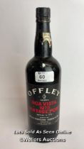 Offley Boa Vista 1970 vintage port, Minor damage to cork / Please see images for fill level and