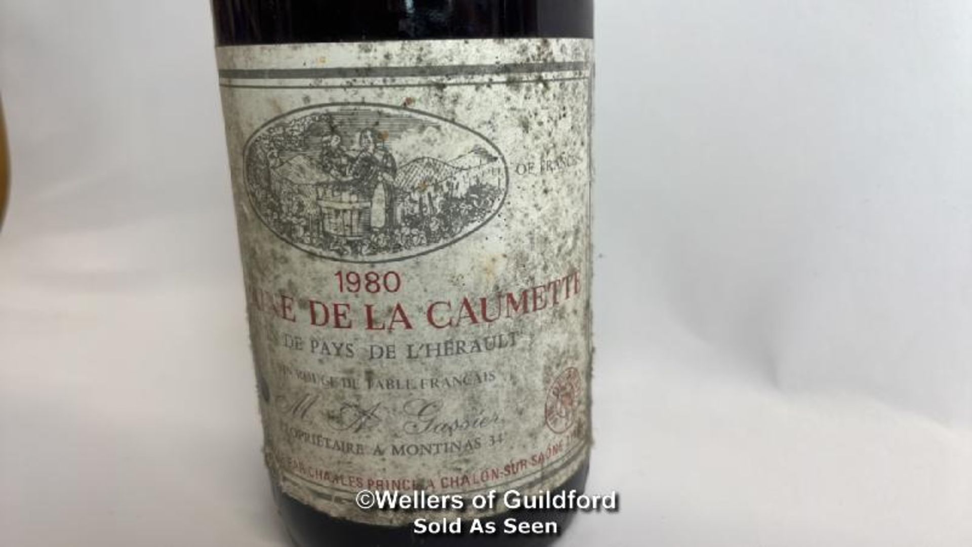 1980 Domaine De La Caumette, In De Pays De L'Herault, 70cl, No vol indicated, seal slightly - Image 8 of 14