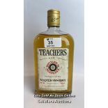 Teachers Highland Cream Scotch Whisky, Vintage bottling, 50cl, 43% vol / Please see images for