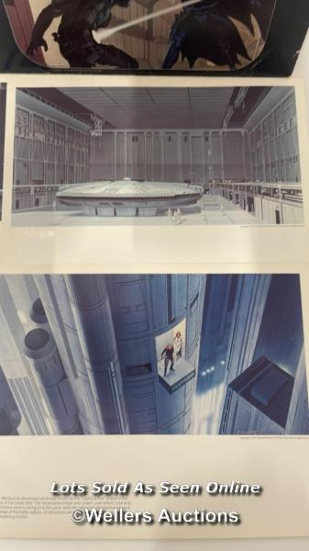 The Star Wars portfolio by concept artist Ralph McQuarrie, containing 21 glossy prints, 1977 printed - Bild 8 aus 14