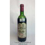 1981 Chateau Haut-Peyruget Bordeaux, 75cl, 11.5% vol / Please see images for fill level and