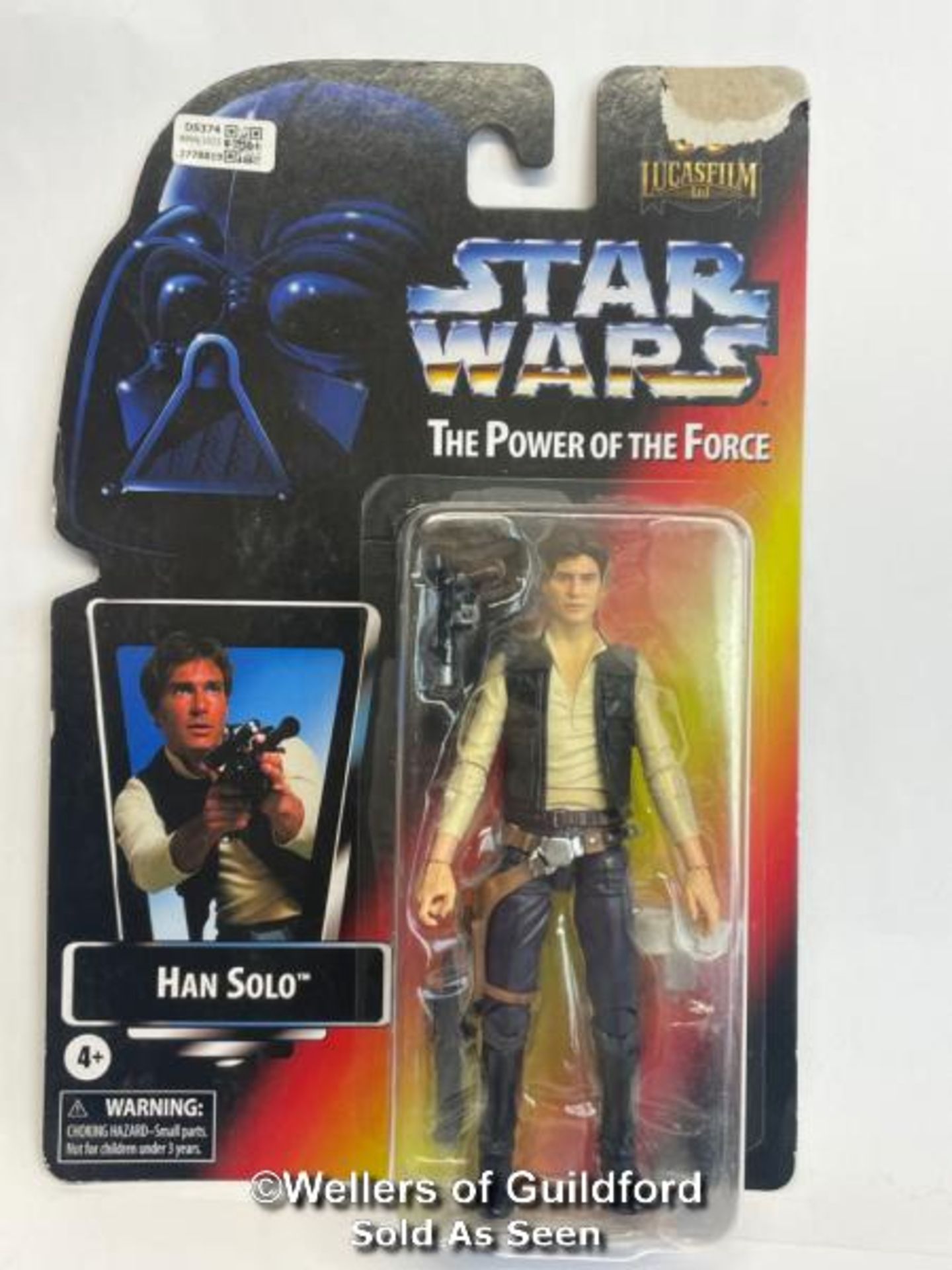 Star Wars - Han Solo Hasbro black series 6" figure, Lucasfilm 50th Anniversary (VAT on hammer price)